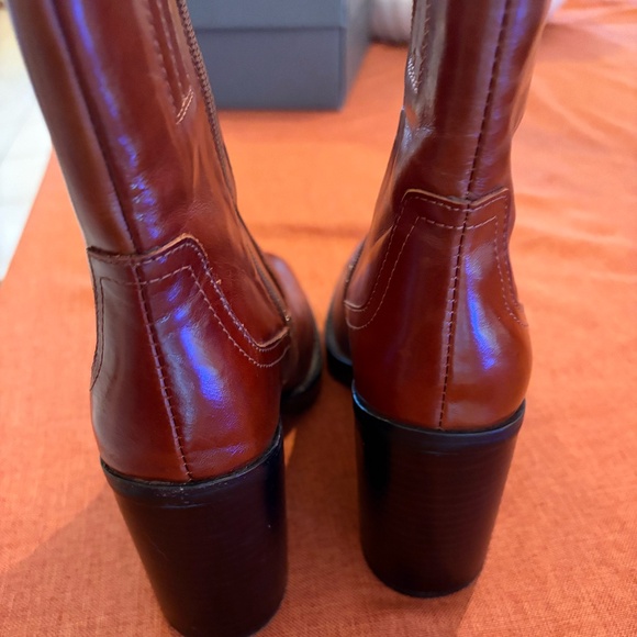 NWT JEFFREY CAMPBELL MAXEN BOOTIE - COGNAC *rare style* - Picture 4 of 4